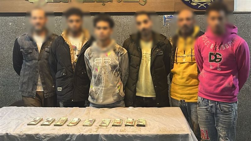 ضبط 5متهمين لاحتجاز