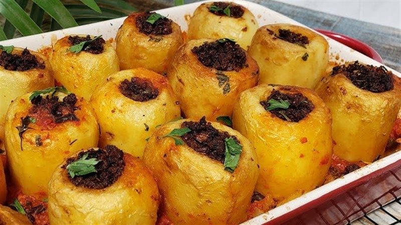 البطاطس المحشية 