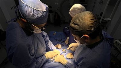 تدخل جراحي دقيق لإنقاذ مولود بدون فتحة شرج بمستشفى طلخا المركزي