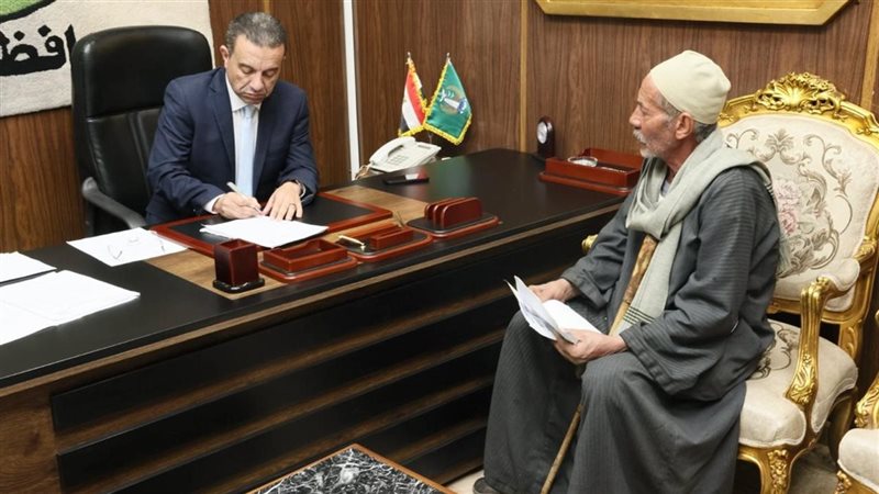 محافظ المنوفية يفحص