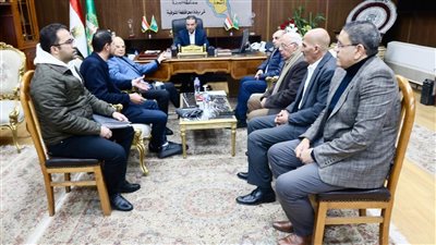 محافظ المنوفية يبحث توسعات كبرى بمستشفى بركة السبع