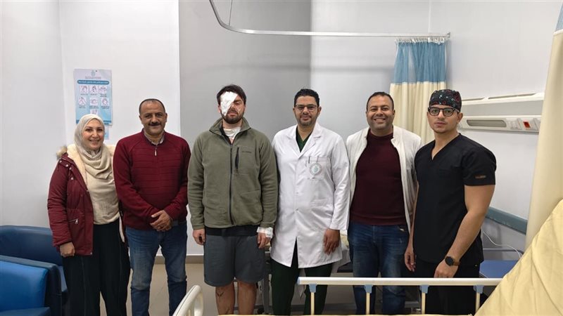 إنقاذ بصر بحار أوكراني