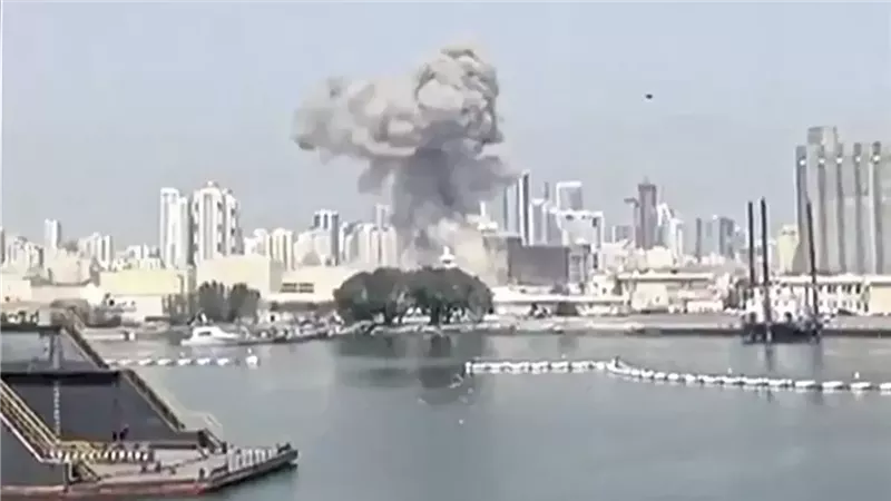 حريق فى مصفاة بابكو