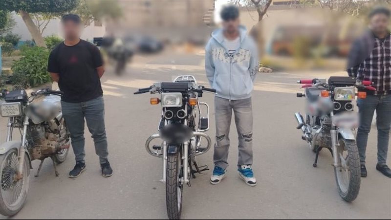ضبط 3 متسابقين على