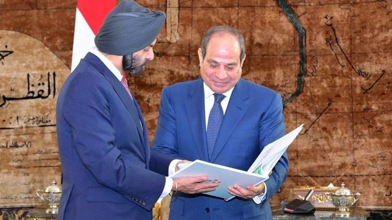 الرئيس السيسي ورئيس