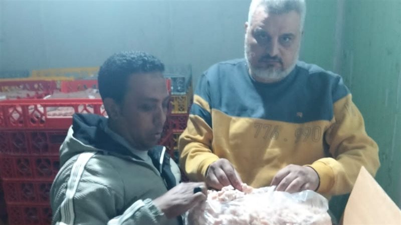 ضبط لحوم غير صالحة،