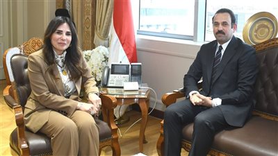 المنشاوي تبحث مع مدير جهاز مستقبل مصر استغلال المناطق المحيطة بمحطات معالجة مياه الصرف