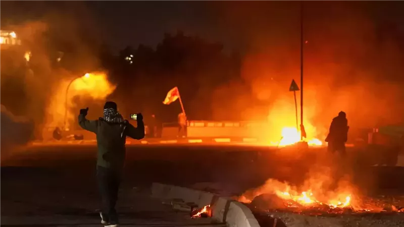 محيط السفارة الأمريكية