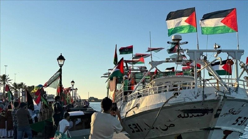 استهداف سفينة في