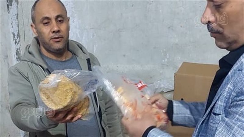 ضبط 200 كجم لحوم