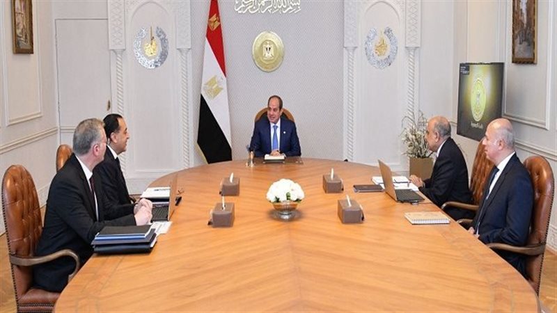 اجتماع الرئيس السيسي