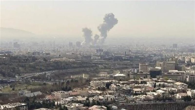 انفجارات في سماء