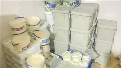 ضبط مواد غذائية منتهية الصلاحية بثلاجة حفظ فى الإسكندرية 