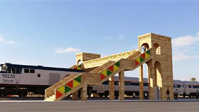 محافظة أسوان: انتهاء أعمال إنشاء كوبرى السيل للمشاة خلال 3 أشهر (صور)