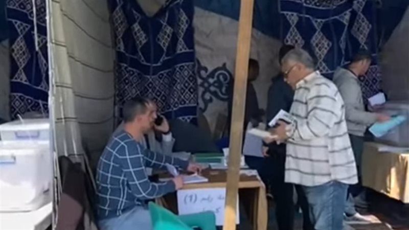 جانب من عملية التصويت،فيتو
