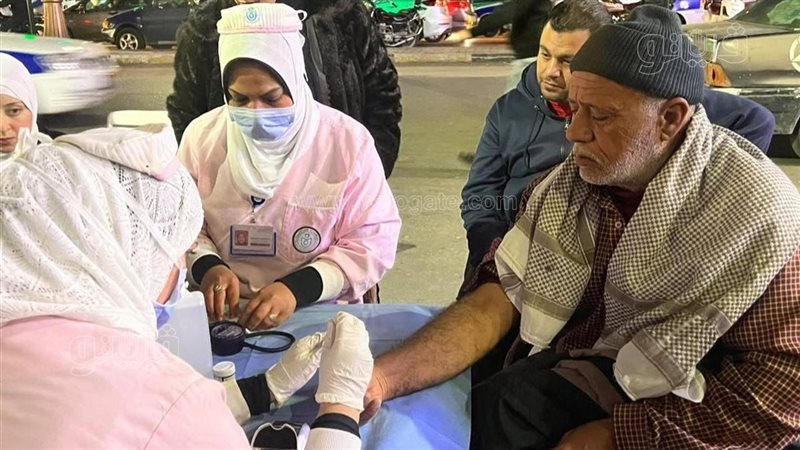 عيادات متنقلة بحي