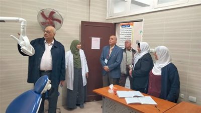 مدير فرع التأمين الصحي بالشرقية يتفقد سير العمل بمستشفى المبرة