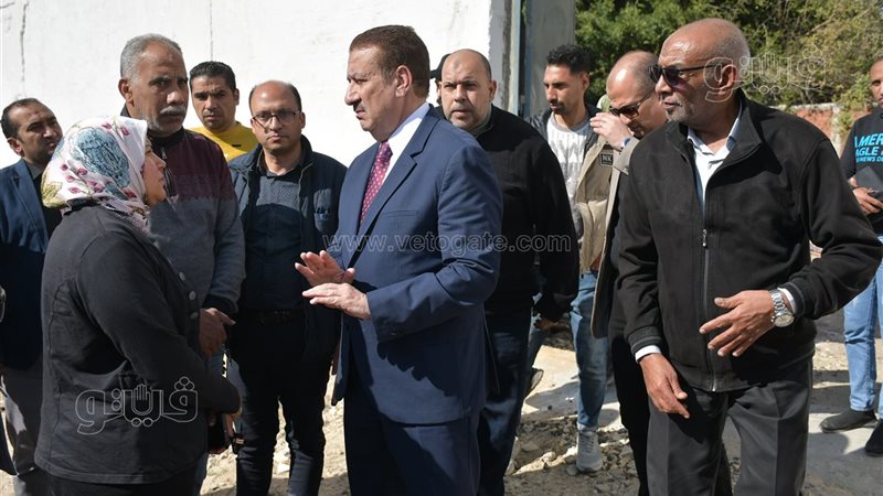 محافظ بورسعيد خلال