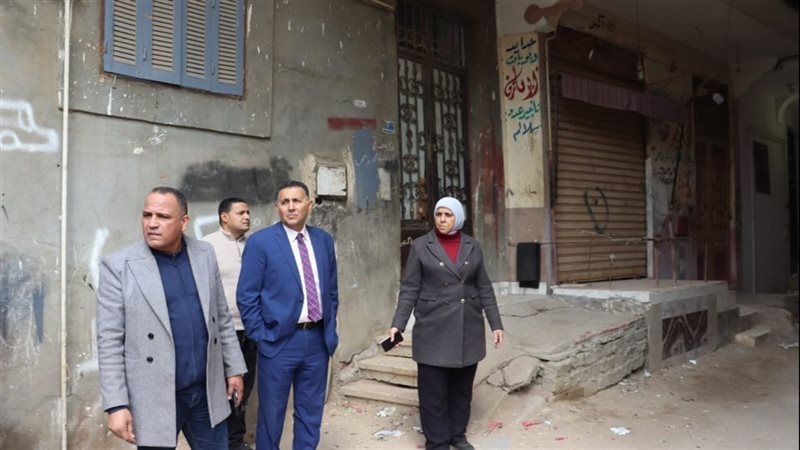 محافظ القليوبية خلال