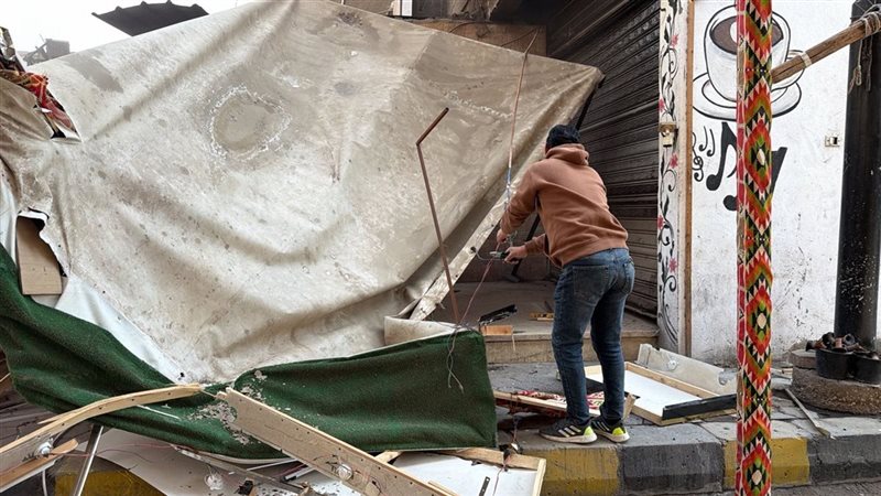 حملة لإزالة الإشغالات