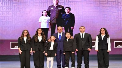 12 صورة ترصد حفل يوم الشهيد وتكريم السيسي أسر الشهداء