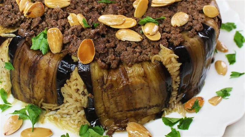 مقلوبة الباذنجان