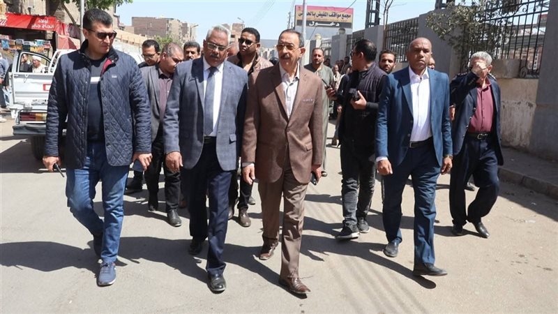 محافظ سوهاج يتفقد