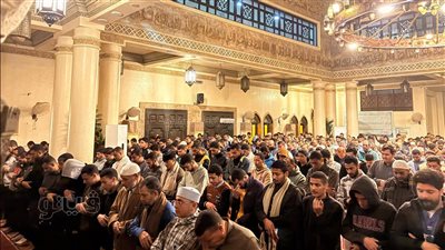 إقبال كبير على صلاة التهجد بمساجد بني سويف في العشر الأواخر من رمضان
