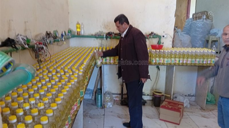 ضبط مصنع غير مرخص