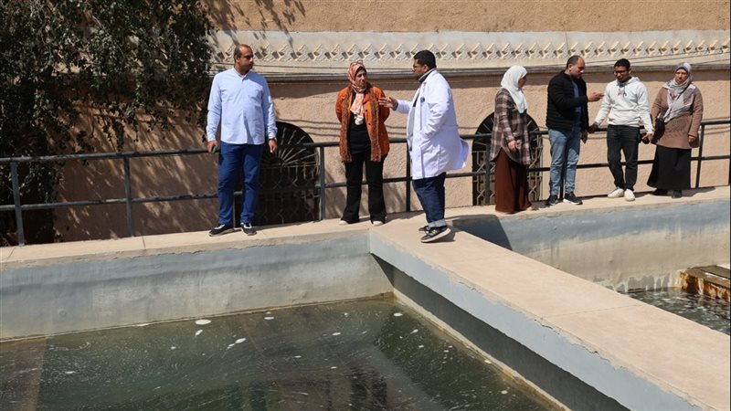 مياه القليوبية تتابع