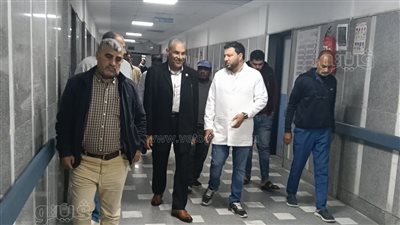 سكرتير عام مطروح يفاجئ مستشفى الضبعة ومحطة التحلية 