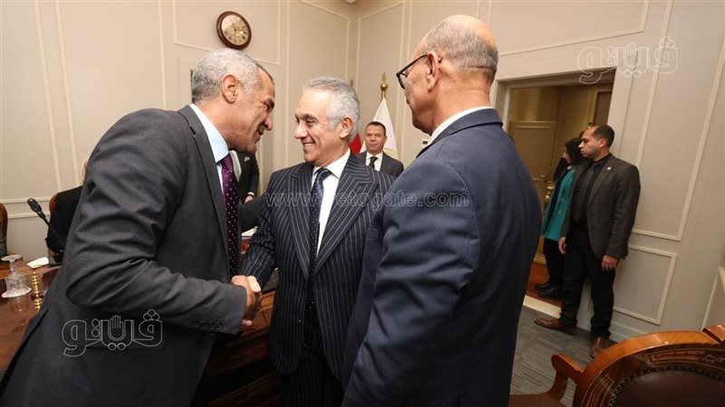 وزير العدل خلال اللقاء