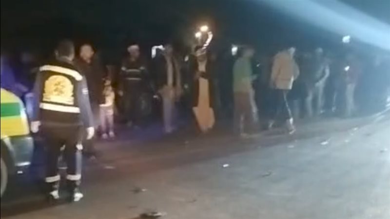 جانب من الحادث،فيتو