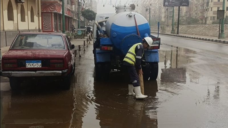 شفط مياه الأمطار