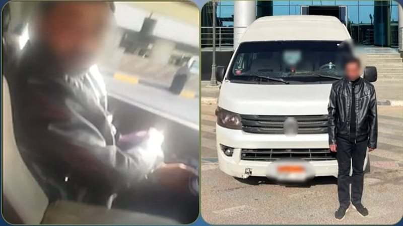 القبض على قائد ميكروباص