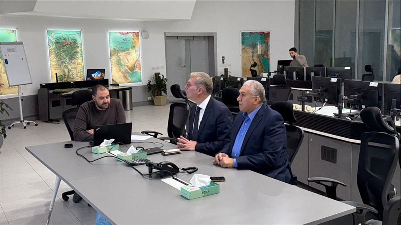 وزير البترول يتفقد
