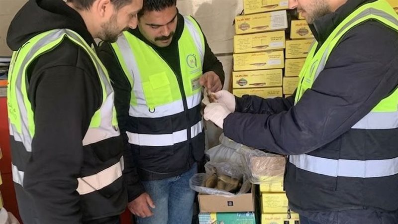 ضبط طن رنجة فاسدة