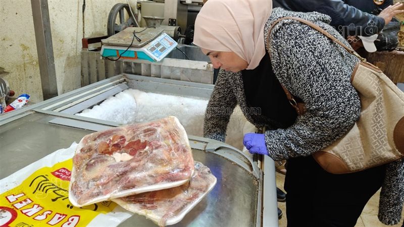 ضبط لحوم مجهولة المصدر