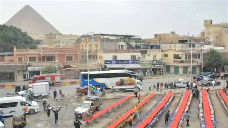 مائدة إفطار نزلة