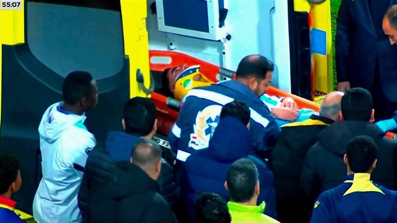 إنقاذ لاعب نادى بيراميدز
