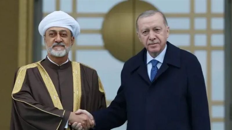 أردوغان وسلطان عمان،