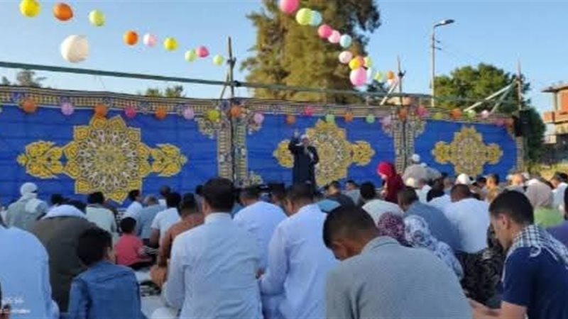 صلاة العيد في دمياط