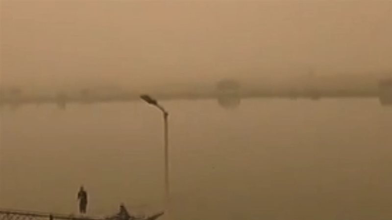 عاصفة ترابية مفاجئة