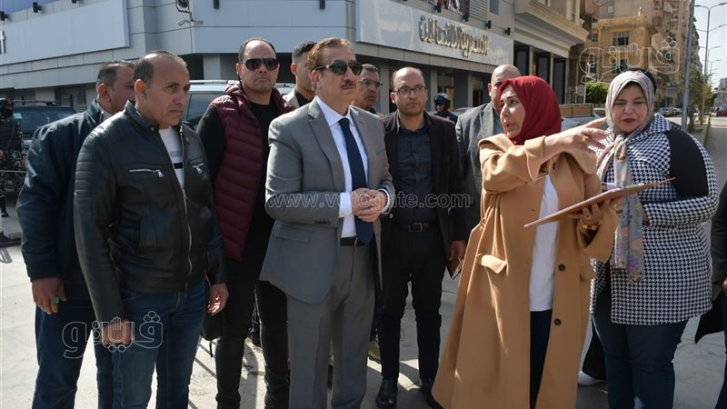 محافظ بورسعيد يتفقد