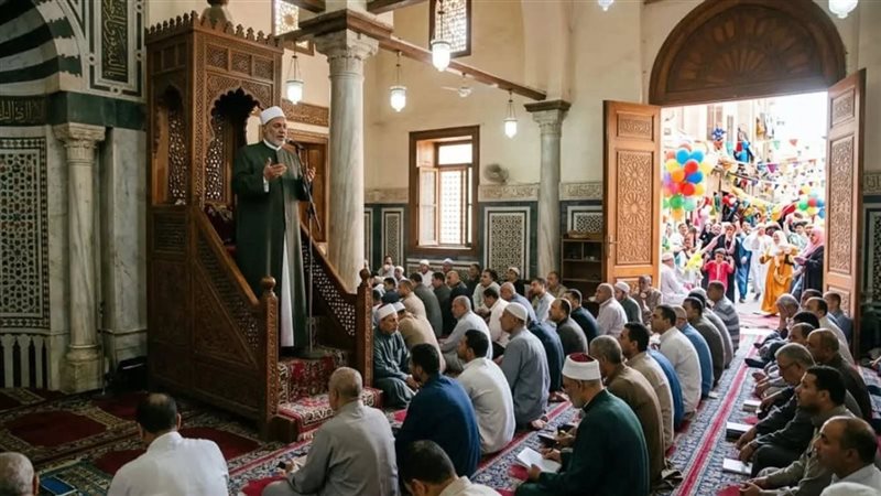 خطبة عيد الفطر، فيتو