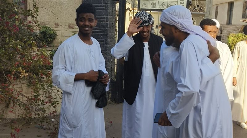 الطلاب الوافدون بجامعة
