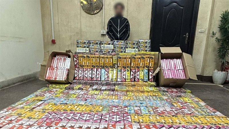 ضبط قرابة مليون قطعة