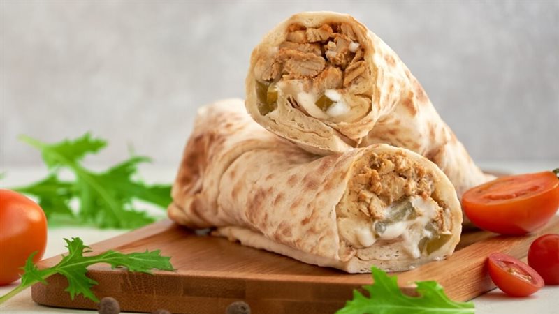 شاورما الدجاج 