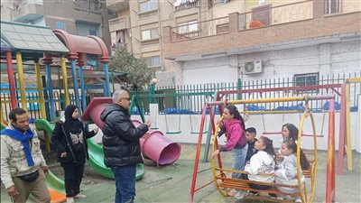 جولة مفاجئة لوكيل الرياضة بالجيزة على مراكز الشباب خلال ثاني أيام العيد