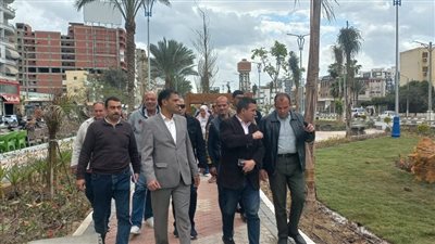 نائب محافظ الدقهلية والسكرتير العام يتفقدان الحدائق والمتنزهات بالمنصورة في ثاني أيام العيد 